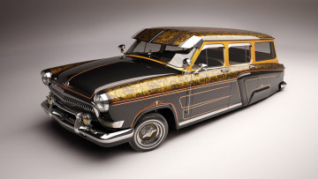 Картинка волга+газ-21+тюнинг автомобили газ газ-21 волга тюнинг