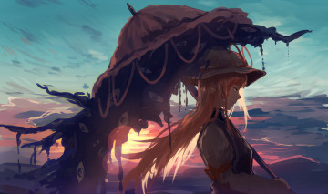 Картинка аниме touhou yakumo yukari