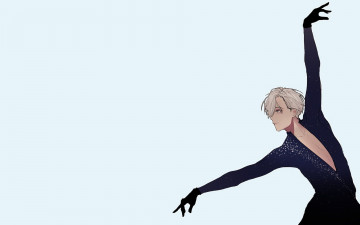 Картинка аниме yuri+on+ice виктор никифоров