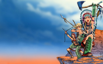 Картинка original аниме оружие +техника +технологии