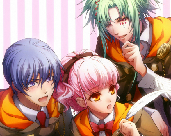 Обои картинки фото аниме, wand of fortune, парни