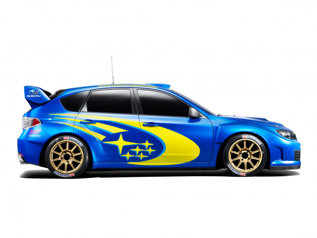 Обои картинки фото subaru impreza wrc concept 2007, автомобили, subaru, concept, 2007, wrc, impreza