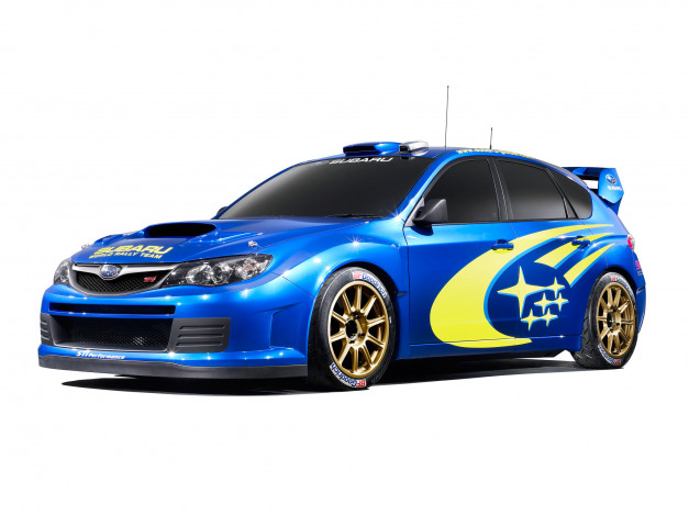 Обои картинки фото subaru impreza wrc concept 2007, автомобили, subaru, 2007, concept, wrc, impreza