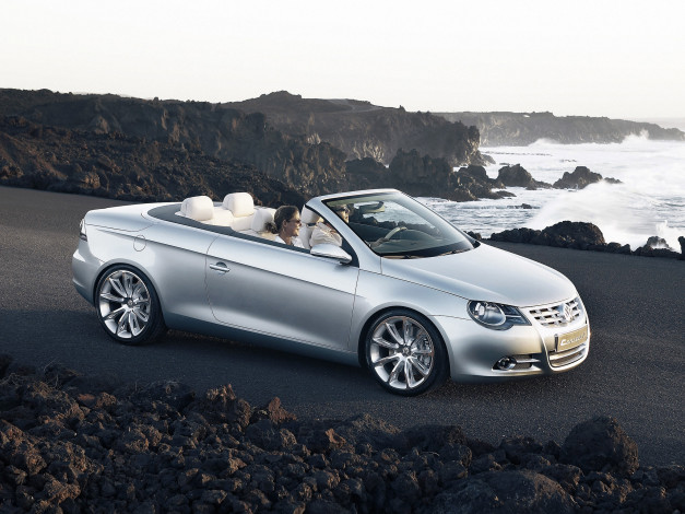 Обои картинки фото volkswagen с concept 2004, автомобили, volkswagen, 2004, concept, с