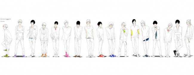 Обои картинки фото аниме, unknown,  другое, парни, стиль