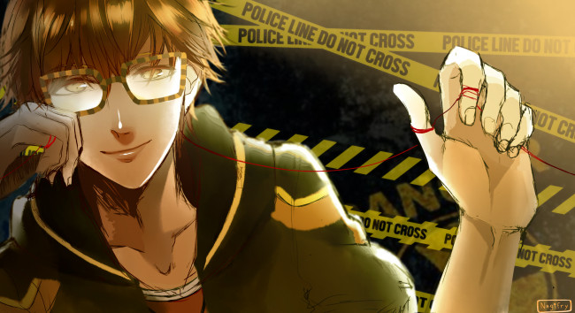 Обои картинки фото аниме, mystic messenger, парень