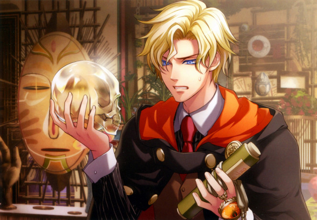 Обои картинки фото аниме, wand of fortune, парень
