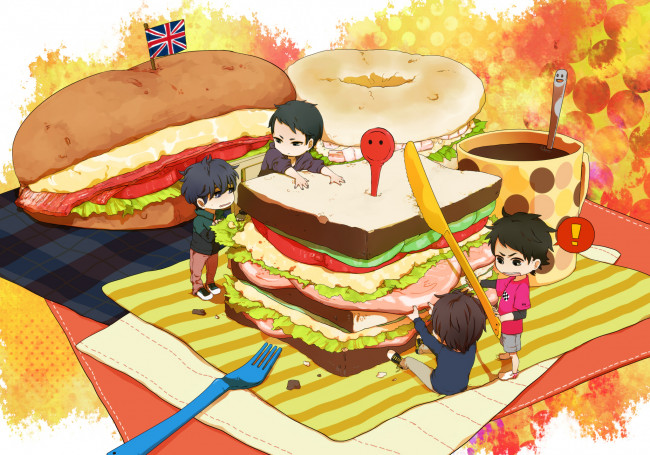 Обои картинки фото аниме, unknown,  другое, mamejirushi