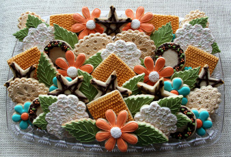 Картинка еда пирожные +кексы +печенье ассорти печенье