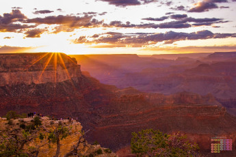 Картинка календари природа облака гранд каньон