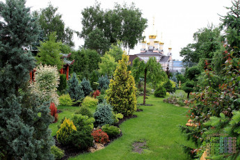 Картинка россия календари природа собор 2018 деревья парк