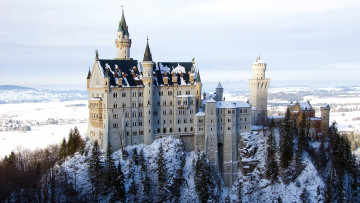 Картинка города замок+нойшванштайн+ германия neuschwanstein castle