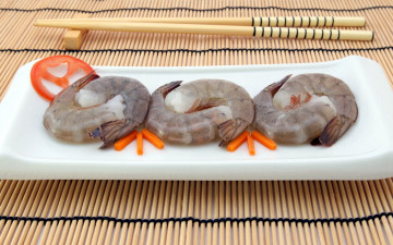 Картинка еда рыба +морепродукты +суши +роллы креветки