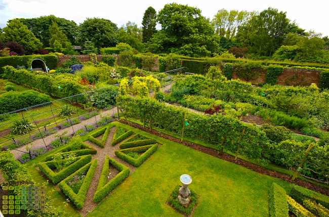 Обои картинки фото календари, природа, парк, растения, 2018