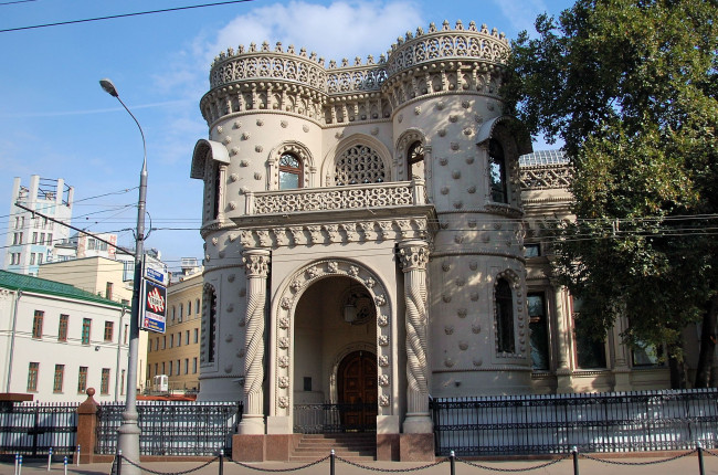 Обои картинки фото особняк арсения морозова, города, москва , россия, воздвиженка, особняк, здание, москва