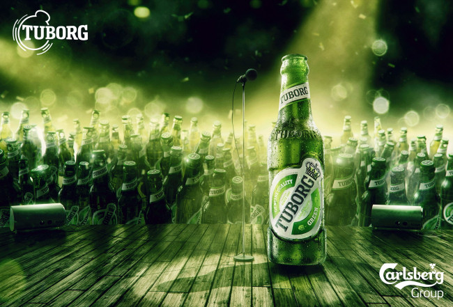 Обои картинки фото бренды, tuborg, пиво