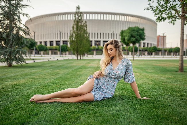 Обои картинки фото девушка, девушки, -unsort , блондинки,  светловолосые, модель