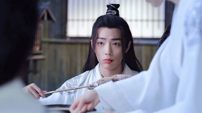 Обои картинки фото кино фильмы, the untamed, вэй, усянь, рыба