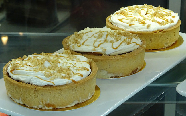 Обои картинки фото еда, пироги, крем