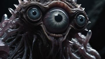 Картинка 3д+графика существа+ creatures нейросети графика нейроарт ai art нейронные сети рисунки нейро искусство