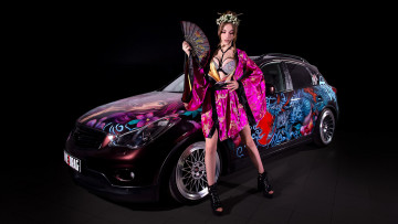 Картинка автомобили -авто+с+девушками красивая девушка авто