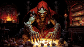 Картинка фэнтези демоны нейросети графика нейроарт ai art нейронные сети рисунки нейро искусство