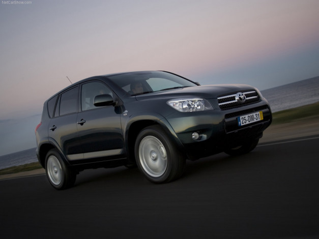 Обои картинки фото 2006, toyota, rav4, автомобили