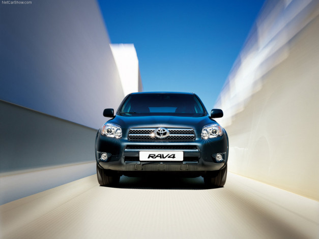 Обои картинки фото 2006, toyota, rav4, автомобили