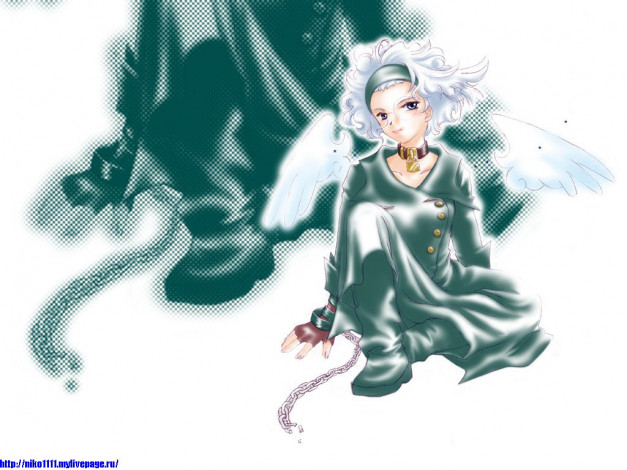 Обои картинки фото аниме, angels, demons