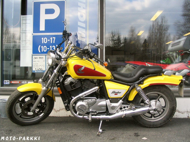 Обои картинки фото honda, vt, 1100, shadow, 1986, мотоциклы