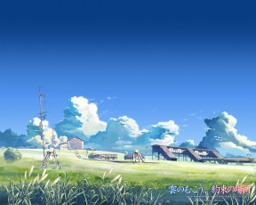 Картинка аниме kumo no mukou yakusoku basho