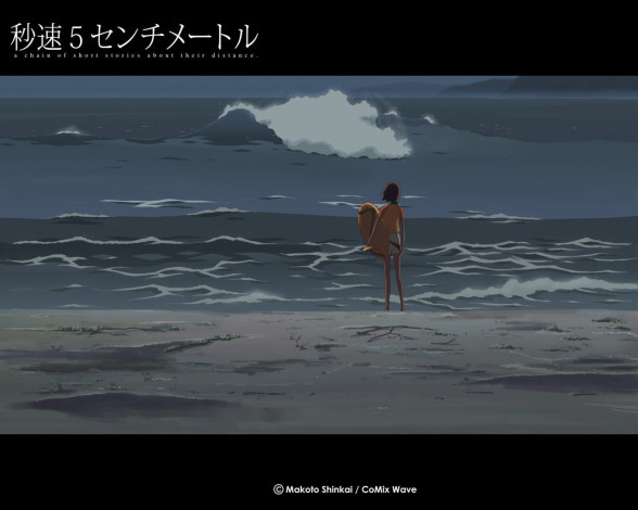 Обои картинки фото аниме, byousoku, centimeter