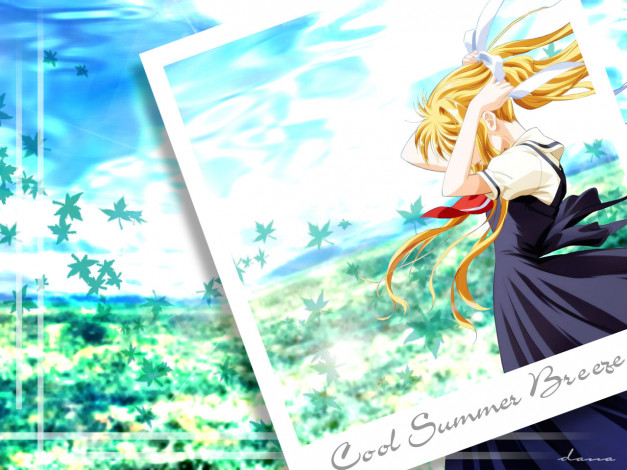 Обои картинки фото аниме, air