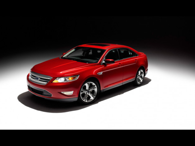 Обои картинки фото 2010, ford, taurus, sho, автомобили