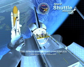 Картинка space shuttle mission 2007 видео игры