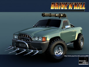 Картинка drive`n`kill road 666 видео игры