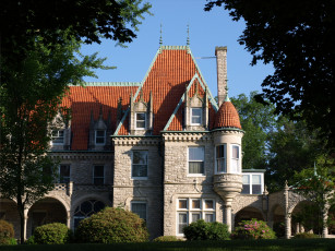 Картинка города здания дома