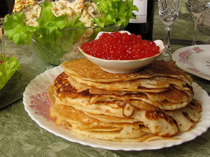 Картинка margarita epishina приглашение столу масленица еда икра