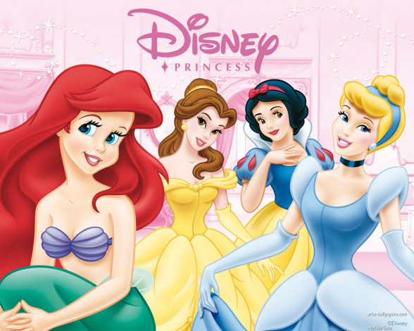 Обои картинки фото мультфильмы, disney`s, princess