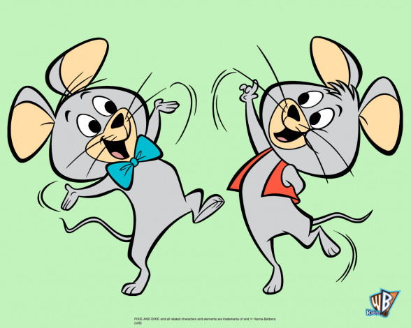 Обои картинки фото мультфильмы, pixie, and, dixie, mr, jinks