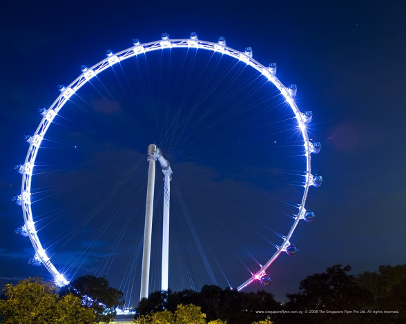 Обои картинки фото разное, карусели, качели, аттракционы