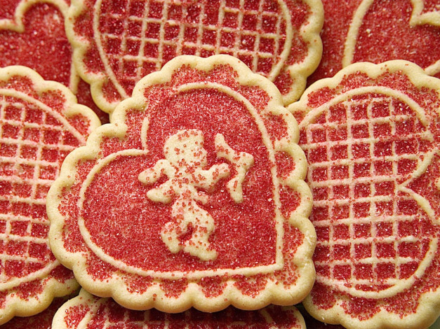 Обои картинки фото еда, пирожные, кексы, печенье