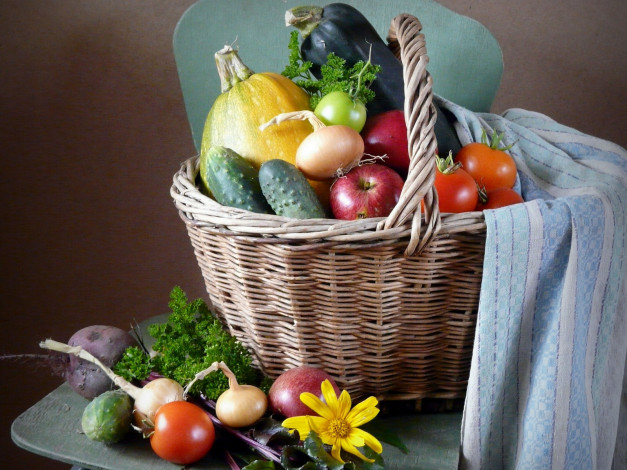 Обои картинки фото ирина, незнакомка, урожай, еда, натюрморт