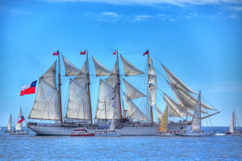 Картинка корабли парусники паруса