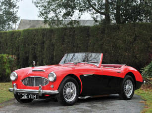 Картинка автомобили austin austin-healy 1957г 100 austin-healey