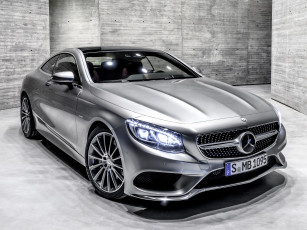 Картинка автомобили mercedes-benz package sports 2014г c217 edition 1 amg 4matic coupe s 500