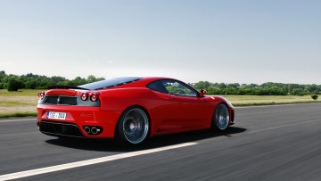 Картинка автомобили ferrari f430 красный hdri free adv1