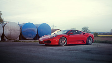 Картинка автомобили ferrari красный adv1 f430 hdri free