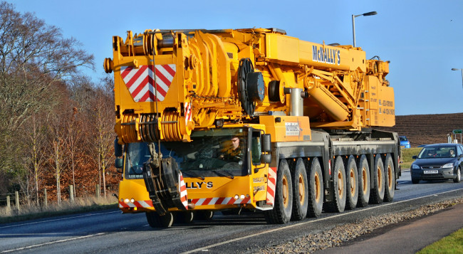 Обои картинки фото mcnally`s liebherr ltm1500, техника, краны, тяжелый, самоходный, кран, автошасси