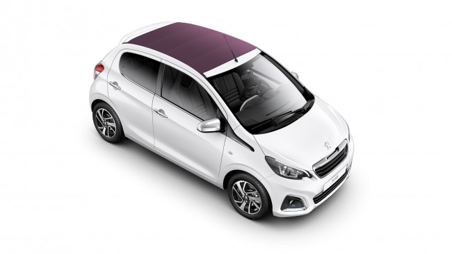 Обои картинки фото автомобили, peugeot, 2015г, 108